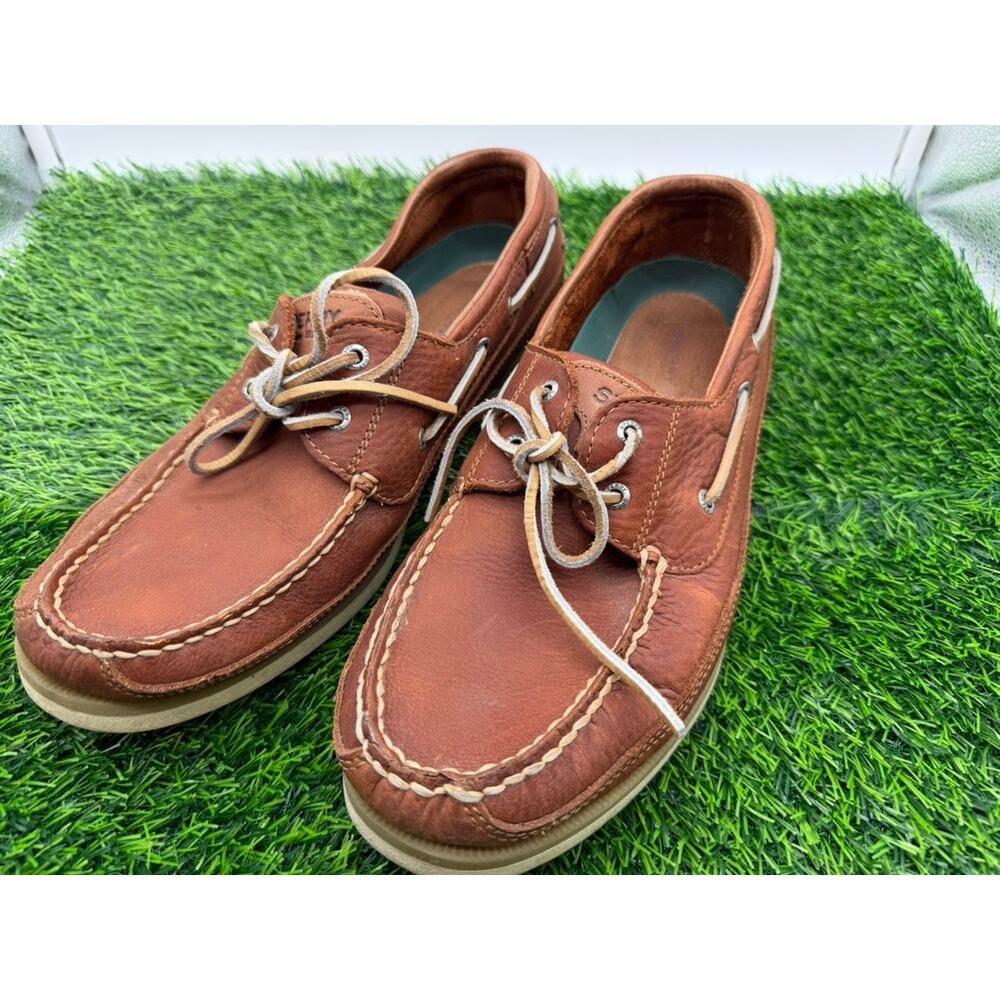 Sperry Mako 2-Eye Boat Shoe Tan